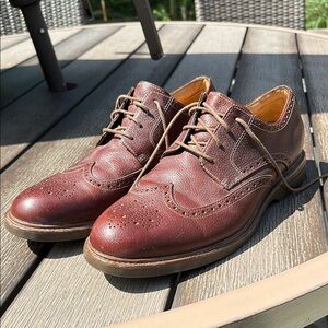 Worn ONCE Sperry Top-Sider Gold Cup Wingtip Oxford size 11.5 Brown